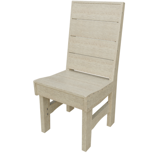 Patiova Recycled Plastic Urban Harbour Dining Side Chair - LEAD TIME TO SHIP 6 WEEKS OR LESS