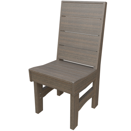 Patiova Recycled Plastic Urban Harbour Dining Side Chair - LEAD TIME TO SHIP 6 WEEKS OR LESS