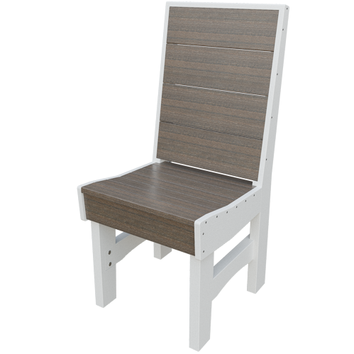 Patiova Recycled Plastic Urban Harbour Dining Side Chair - LEAD TIME TO SHIP 6 WEEKS OR LESS