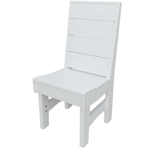 Patiova Recycled Plastic Urban Harbour Dining Side Chair - LEAD TIME TO SHIP 6 WEEKS OR LESS