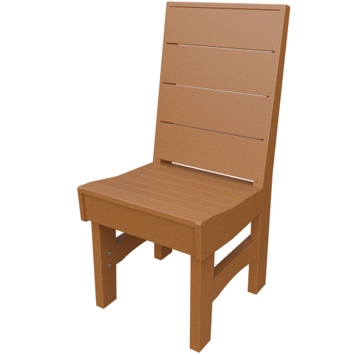 Patiova Recycled Plastic Urban Harbour Dining Side Chair - LEAD TIME TO SHIP 6 WEEKS OR LESS