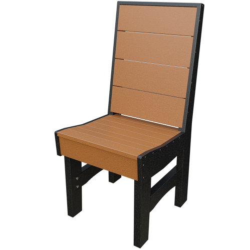 Patiova Recycled Plastic Urban Harbour Dining Side Chair - LEAD TIME TO SHIP 6 WEEKS OR LESS