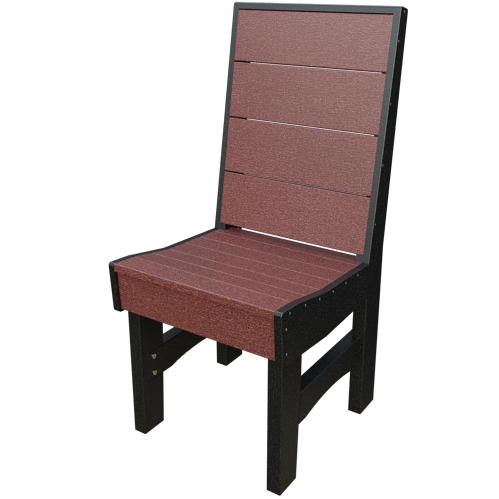 Patiova Recycled Plastic Urban Harbour Dining Side Chair - LEAD TIME TO SHIP 6 WEEKS OR LESS