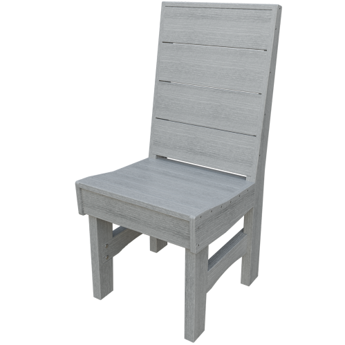 Patiova Recycled Plastic Urban Harbour Dining Side Chair - LEAD TIME TO SHIP 6 WEEKS OR LESS