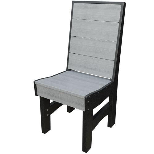 Patiova Recycled Plastic Urban Harbour Dining Side Chair - LEAD TIME TO SHIP 6 WEEKS OR LESS