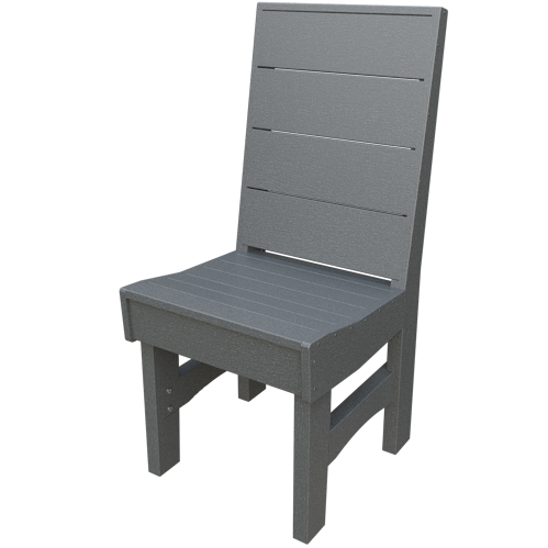 Patiova Recycled Plastic Urban Harbour Dining Side Chair - LEAD TIME TO SHIP 6 WEEKS OR LESS