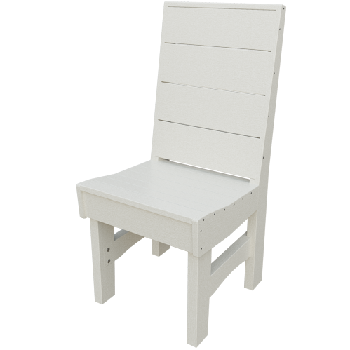 Patiova Recycled Plastic Urban Harbour Dining Side Chair - LEAD TIME TO SHIP 6 WEEKS OR LESS