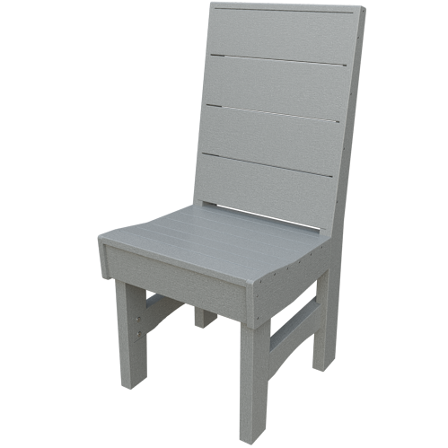 Patiova Recycled Plastic Urban Harbour Dining Side Chair - LEAD TIME TO SHIP 6 WEEKS OR LESS