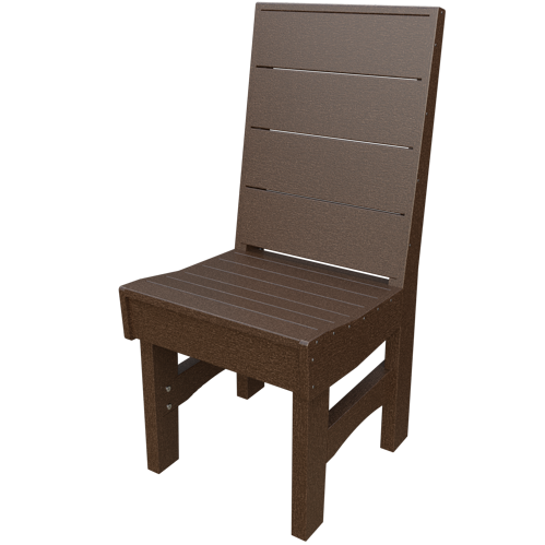 Patiova Recycled Plastic Urban Harbour Dining Side Chair - LEAD TIME TO SHIP 6 WEEKS OR LESS