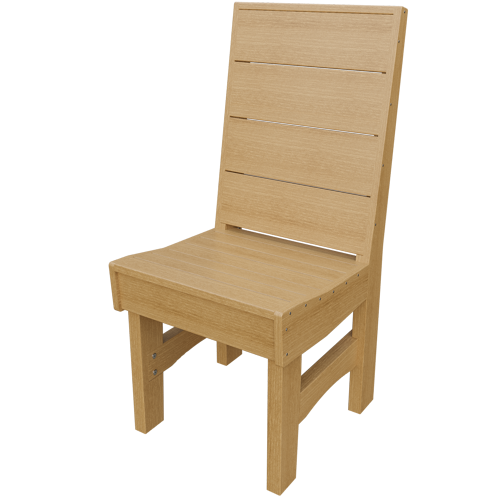 Patiova Recycled Plastic Urban Harbour Dining Side Chair - LEAD TIME TO SHIP 6 WEEKS OR LESS