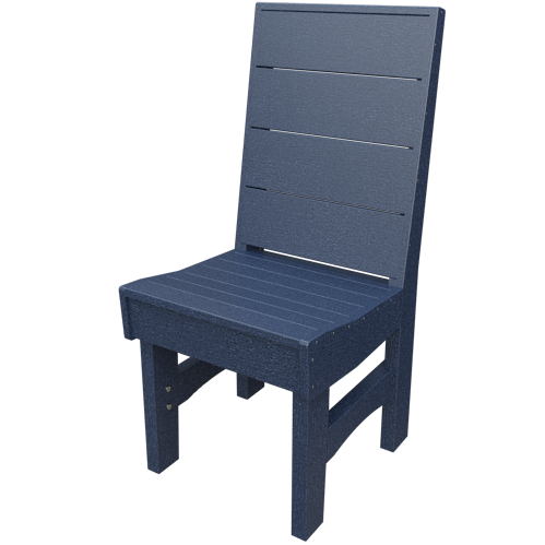 Patiova Recycled Plastic Urban Harbour Dining Side Chair - LEAD TIME TO SHIP 6 WEEKS OR LESS