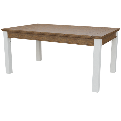 Patiova Recycled Plastic 4'x6' Urban Harbour Dining Table - LEAD TIME TO SHIP 6 WEEKS OR LESS