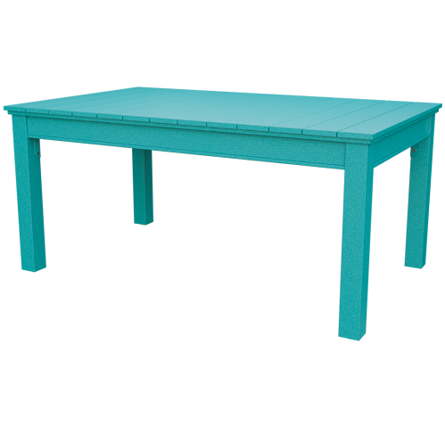 Patiova Recycled Plastic 4'x6' Urban Harbour Dining Table - LEAD TIME TO SHIP 6 WEEKS OR LESS