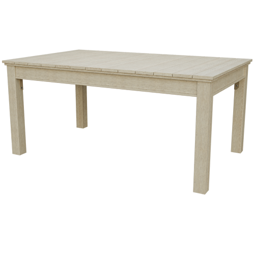 Patiova Recycled Plastic 4'x6' Urban Harbour Dining Table - LEAD TIME TO SHIP 6 WEEKS OR LESS