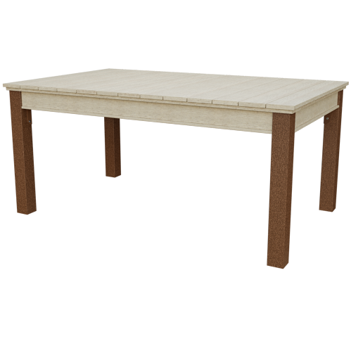 Patiova Recycled Plastic 4'x6' Urban Harbour Dining Table - LEAD TIME TO SHIP 6 WEEKS OR LESS