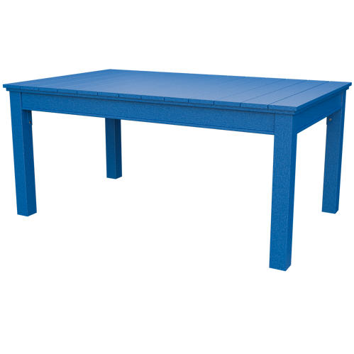 Patiova Recycled Plastic 4'x6' Urban Harbour Dining Table - LEAD TIME TO SHIP 6 WEEKS OR LESS