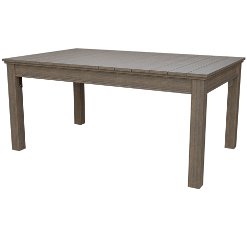 Patiova Recycled Plastic 4'x6' Urban Harbour Dining Table - LEAD TIME TO SHIP 6 WEEKS OR LESS