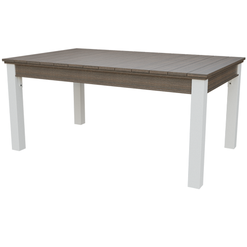 Patiova Recycled Plastic 4'x6' Urban Harbour Dining Table - LEAD TIME TO SHIP 6 WEEKS OR LESS