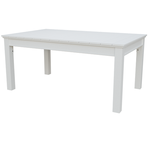 Patiova Recycled Plastic 4'x6' Urban Harbour Dining Table - LEAD TIME TO SHIP 6 WEEKS OR LESS