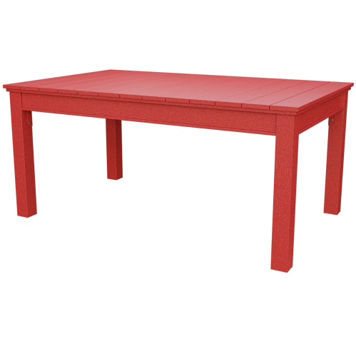 Patiova Recycled Plastic 4'x6' Urban Harbour Dining Table - LEAD TIME TO SHIP 6 WEEKS OR LESS