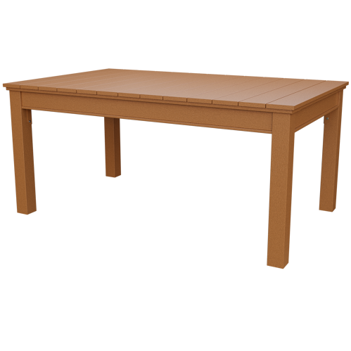 Patiova Recycled Plastic 4'x6' Urban Harbour Dining Table - LEAD TIME TO SHIP 6 WEEKS OR LESS