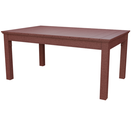 Patiova Recycled Plastic 4'x6' Urban Harbour Dining Table - LEAD TIME TO SHIP 6 WEEKS OR LESS