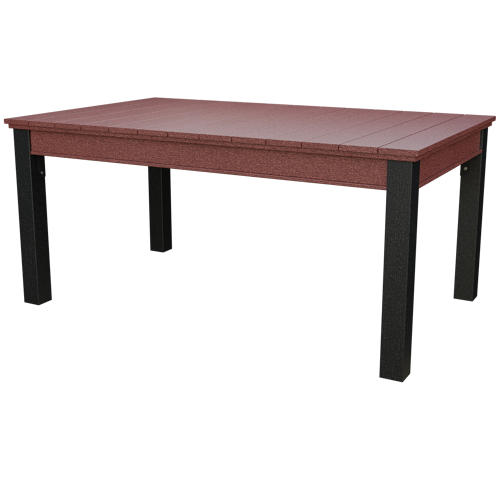 Patiova Recycled Plastic 4'x6' Urban Harbour Dining Table - LEAD TIME TO SHIP 6 WEEKS OR LESS