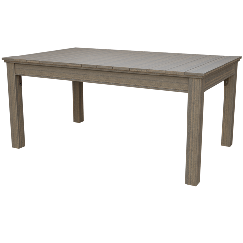 Patiova Recycled Plastic 4'x6' Urban Harbour Dining Table - LEAD TIME TO SHIP 6 WEEKS OR LESS