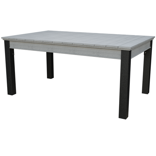 Patiova Recycled Plastic 4'x6' Urban Harbour Dining Table - LEAD TIME TO SHIP 6 WEEKS OR LESS