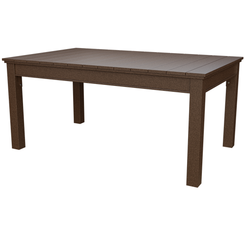 Patiova Recycled Plastic 4'x6' Urban Harbour Dining Table - LEAD TIME TO SHIP 6 WEEKS OR LESS