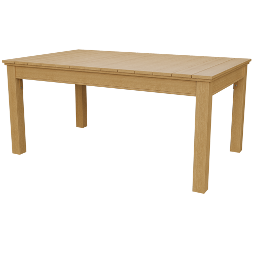 Patiova Recycled Plastic 4'x6' Urban Harbour Dining Table - LEAD TIME TO SHIP 6 WEEKS OR LESS