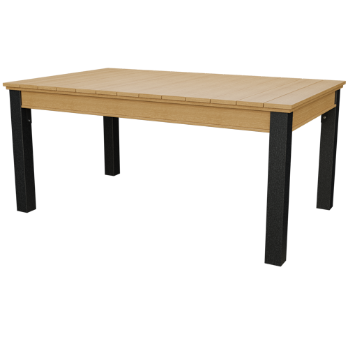 Patiova Recycled Plastic 4'x6' Urban Harbour Dining Table - LEAD TIME TO SHIP 6 WEEKS OR LESS