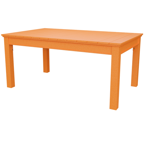 Patiova Recycled Plastic 4'x6' Urban Harbour Dining Table - LEAD TIME TO SHIP 6 WEEKS OR LESS