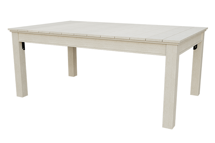 Patiova Recycled Plastic 4'x6' Urban Harbour Dining Table - LEAD TIME TO SHIP 6 WEEKS OR LESS