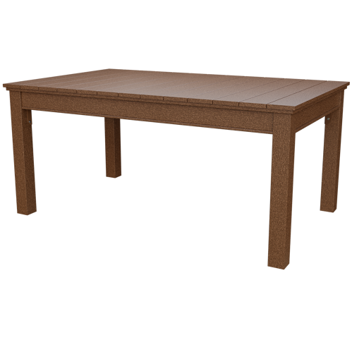 Patiova Recycled Plastic 4'x6' Urban Harbour Dining Table - LEAD TIME TO SHIP 6 WEEKS OR LESS