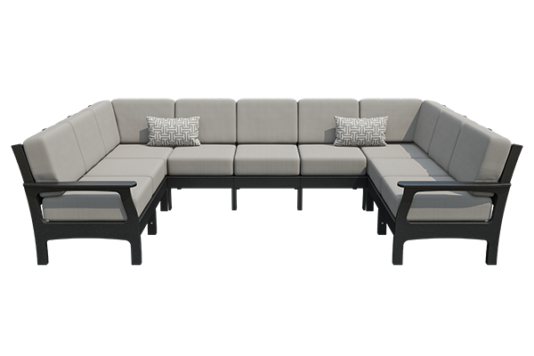 Patiova VaraMora Deep Seating 9-Seat U-Shaped Sectional - LEAD TIME TO SHIP 4 WEEKS