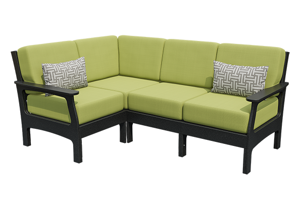 Patiova VaraMora Deep Seating 4-Seat Sectional - LEAD TIME TO SHIP 6 WEEKS OR LESS