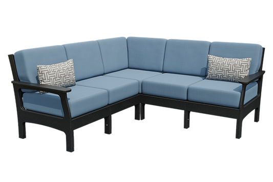 Patiova VaraMora Deep Seating 5-Seat Sectional - LEAD TIME TO SHIP 6 WEEKS OR LESS