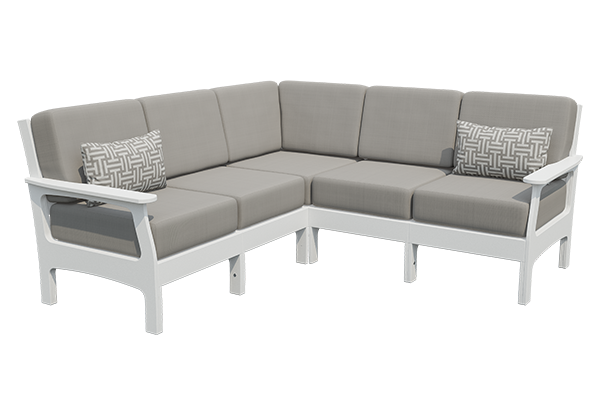 Patiova VaraMora Deep Seating 5-Seat Sectional - LEAD TIME TO SHIP 6 WEEKS OR LESS