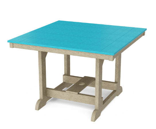 Wildridge Heritage Recycled Plastic Outdoor 44x44 Dining Table - LEAD TIME TO SHIP 6 WEEKS OR LESS