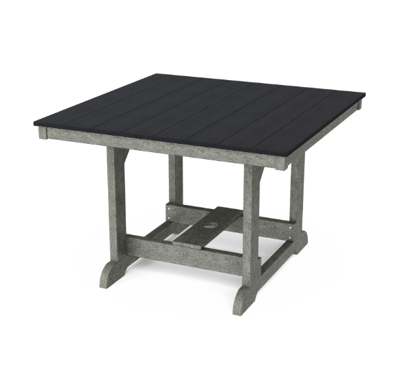 Wildridge Heritage Recycled Plastic Outdoor 44x44 Dining Table - LEAD TIME TO SHIP 6 WEEKS OR LESS