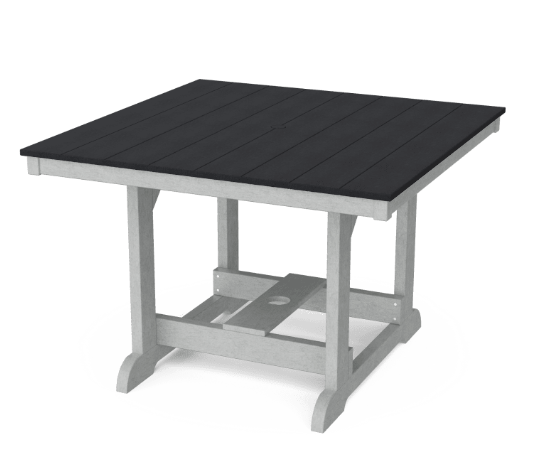 Wildridge Heritage Recycled Plastic Outdoor 44x44 Dining Table - LEAD TIME TO SHIP 6 WEEKS OR LESS