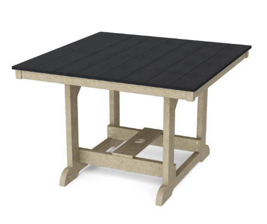 Wildridge Heritage Recycled Plastic Outdoor 44x44 Dining Table - LEAD TIME TO SHIP 6 WEEKS OR LESS