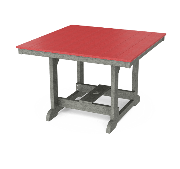 Wildridge Heritage Recycled Plastic Outdoor 44x44 Dining Table - LEAD TIME TO SHIP 6 WEEKS OR LESS