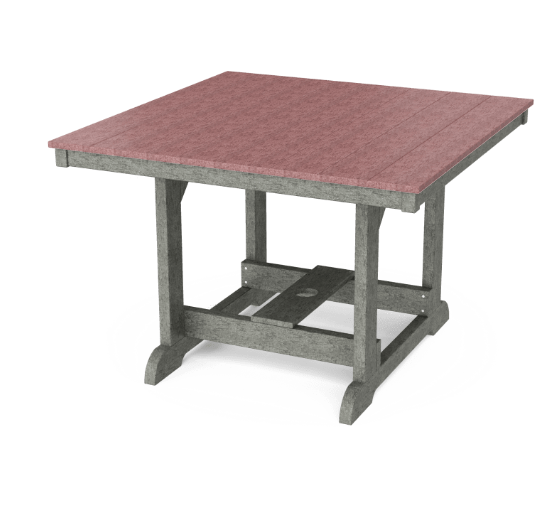 Wildridge Heritage Recycled Plastic Outdoor 44x44 Dining Table - LEAD TIME TO SHIP 6 WEEKS OR LESS