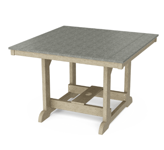 Wildridge Heritage Recycled Plastic Outdoor 44x44 Dining Table - LEAD TIME TO SHIP 6 WEEKS OR LESS