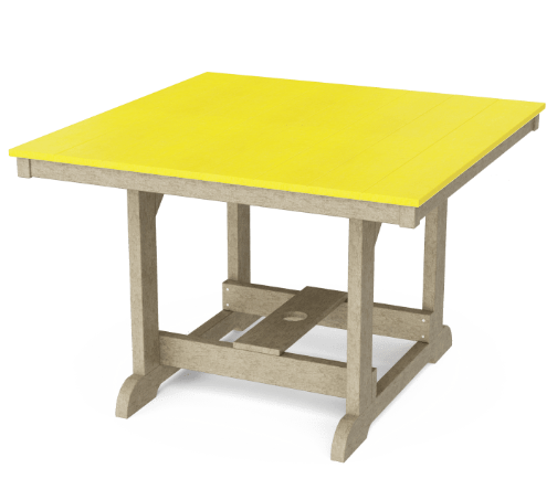 Wildridge Heritage Recycled Plastic Outdoor 44x44 Dining Table - LEAD TIME TO SHIP 6 WEEKS OR LESS