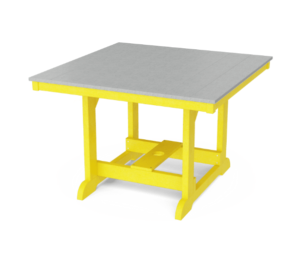 Wildridge Heritage Recycled Plastic Outdoor 44x44 Dining Table - LEAD TIME TO SHIP 6 WEEKS OR LESS