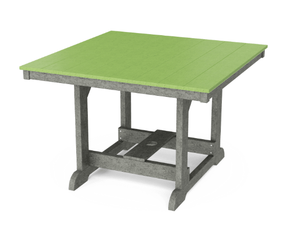 Wildridge Heritage Recycled Plastic Outdoor 44x44 Dining Table - LEAD TIME TO SHIP 6 WEEKS OR LESS