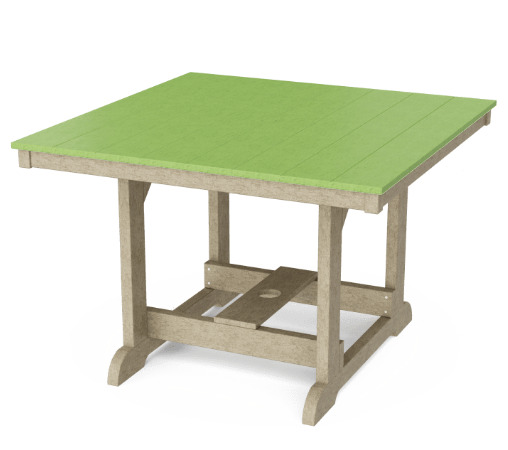 Wildridge Heritage Recycled Plastic Outdoor 44x44 Dining Table - LEAD TIME TO SHIP 6 WEEKS OR LESS